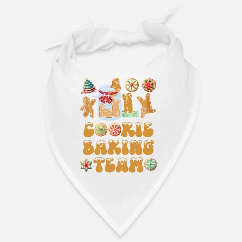 Équipe de cuisson de biscuits Noël Bandana