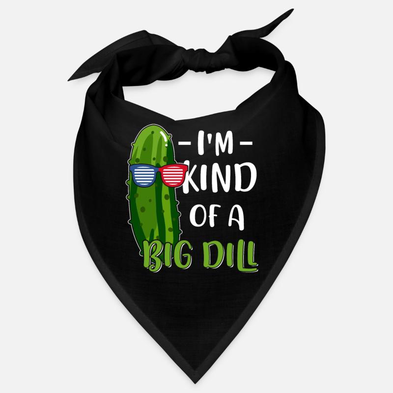 Vegane Vegetarische Essiggurke Bandana