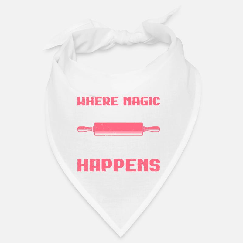 Baking: Where Magic Happens Backstube Backfans Bandana