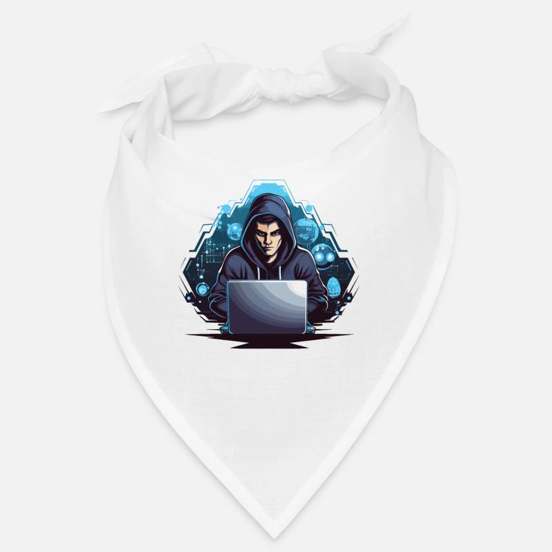 Lustiger Hacker Art Hacking Liebhaber Computer Bandana