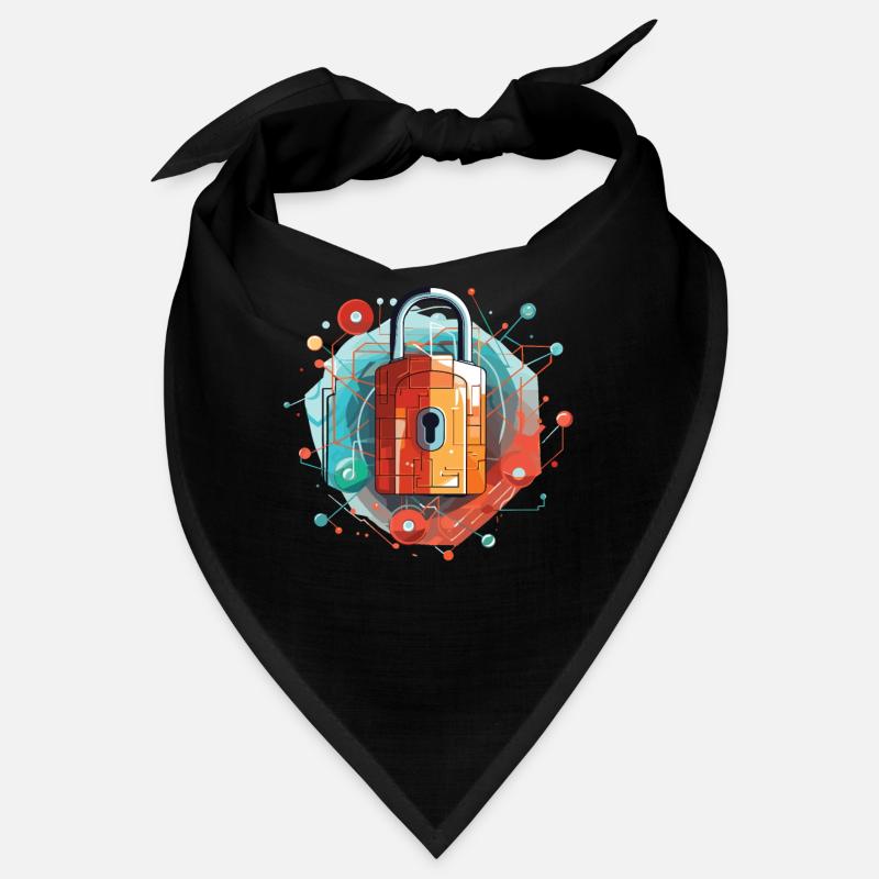 Drôle Hacker Style Hacking Amant Ordinateur Bandana