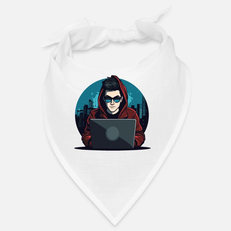 Cybersecurity Art Hacking Liebhaber Computer Nerd Bandana