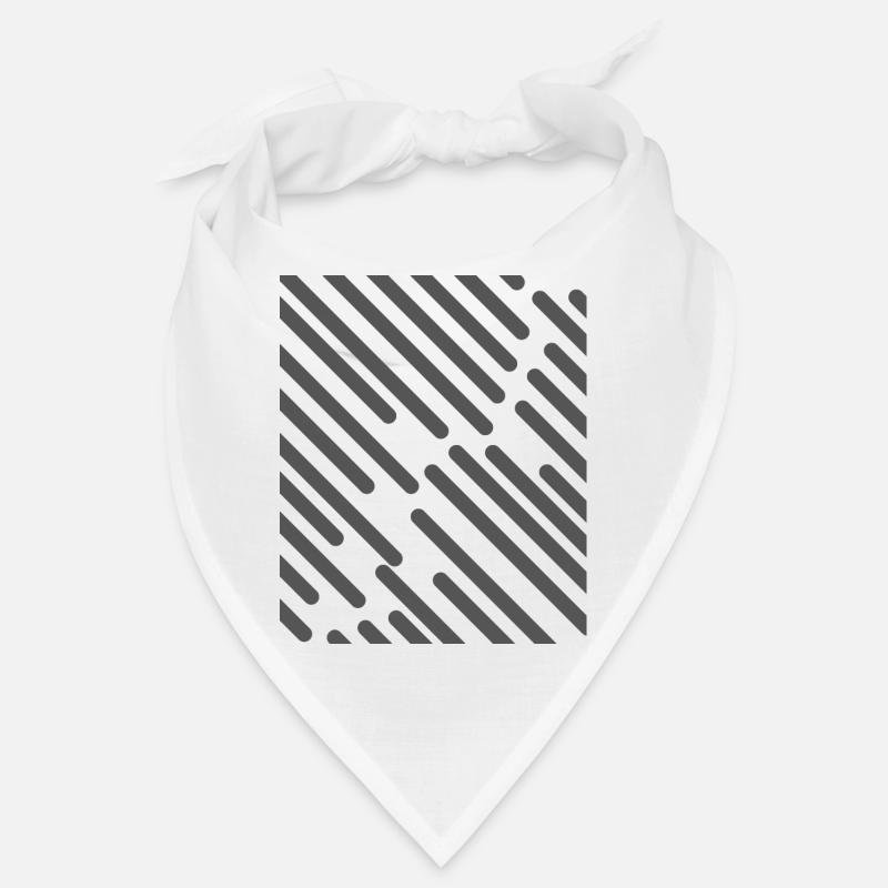 Gray stripes Bandana