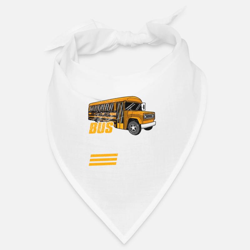 Busfahrer - Bandana - Weiß