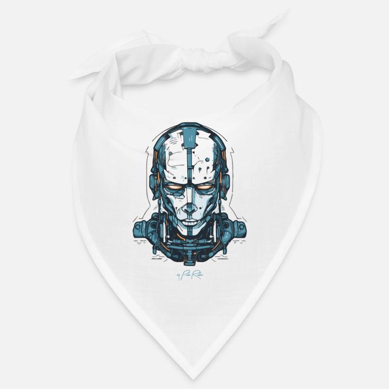 Ein Cyborg-Roboter Tech Bandana