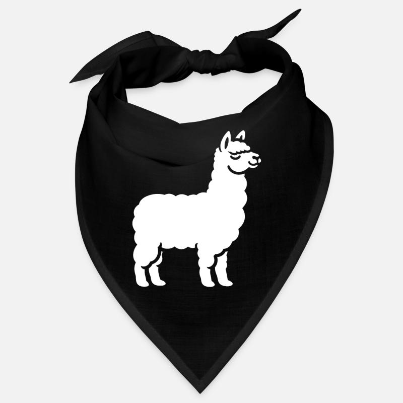 Humour mignon petit lama Bandana