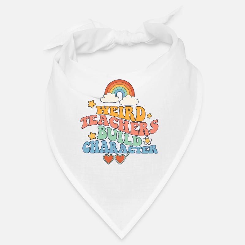 Weird Teachers Build Character Groovy School Bandana