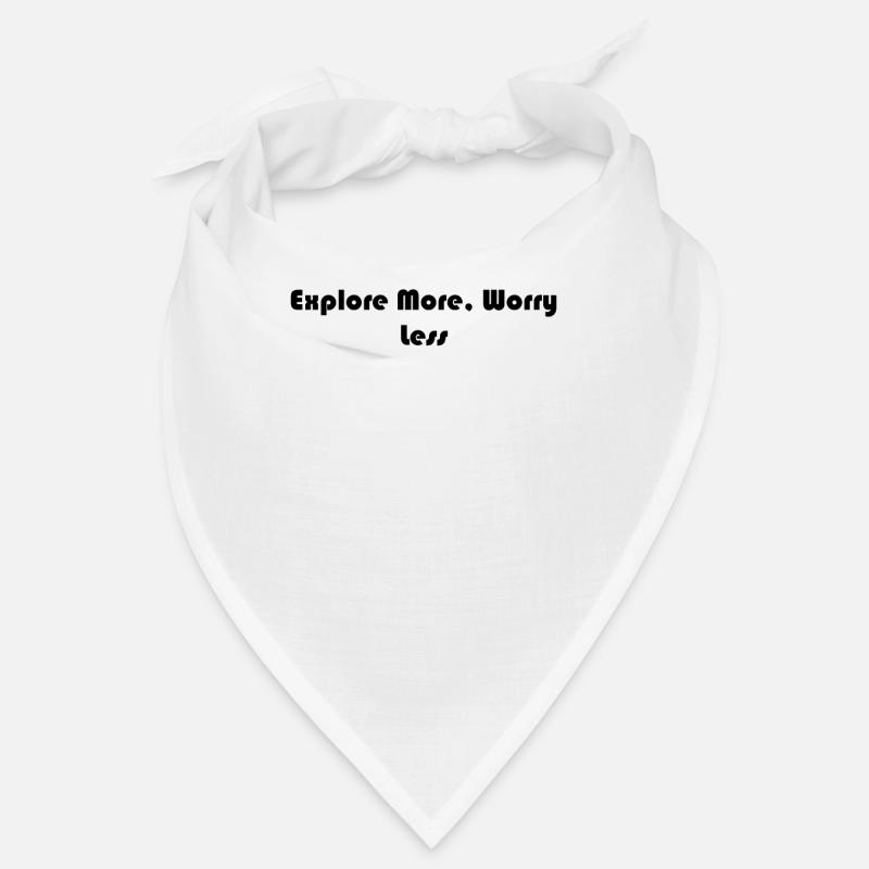 Hiking - Explore More, Worry Less Bandana