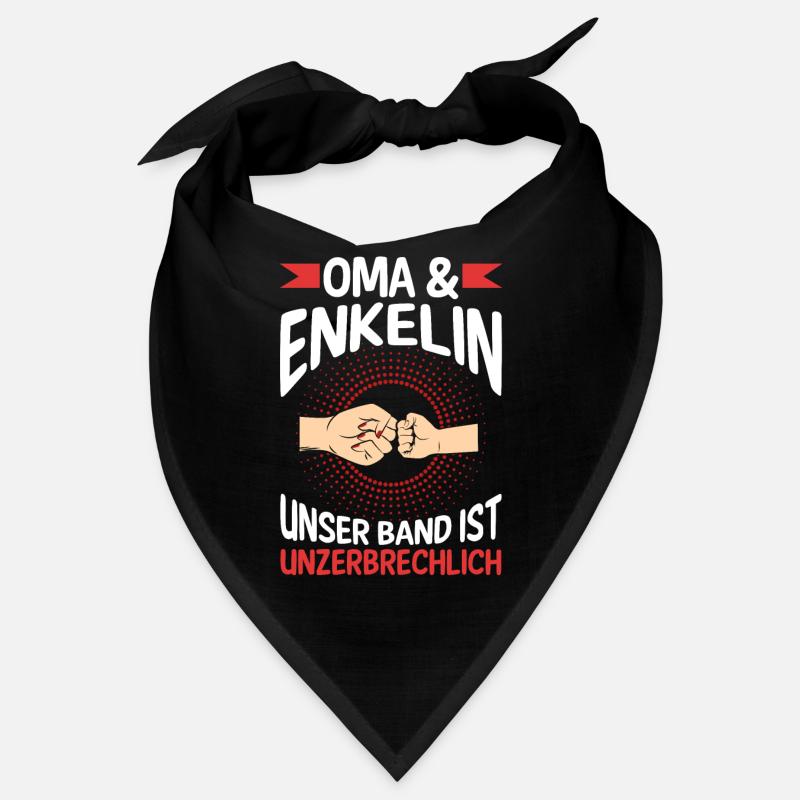 Oma Großmutter und Enkelin Bandana