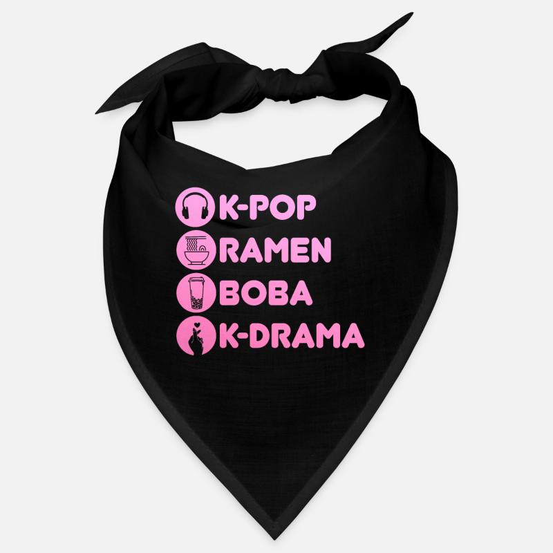 K-Pop Fan cadeau musique pop coréenne Bandana