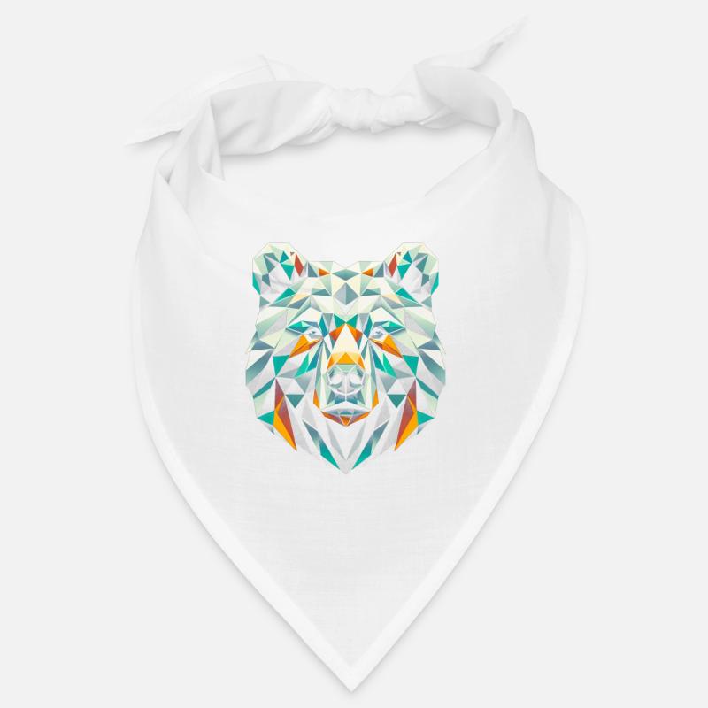 Polygon Bear Bandana