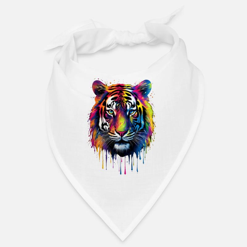 Rainbow Tiger Bandana