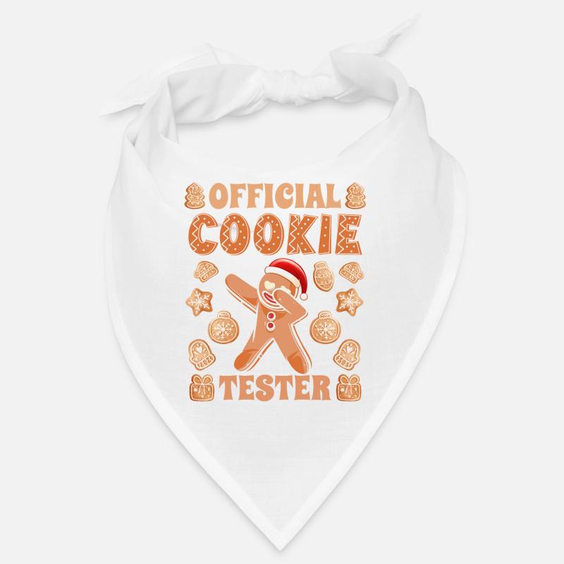 Gingerbread Baking Official Cookie Tester Bandana