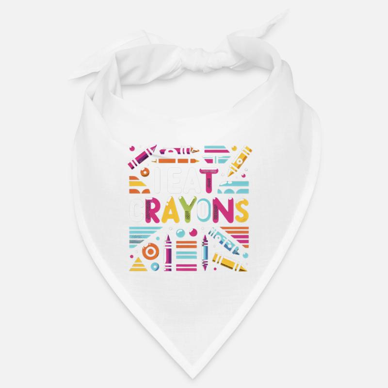 Je mange des crayons de couleur 9 Bandana
