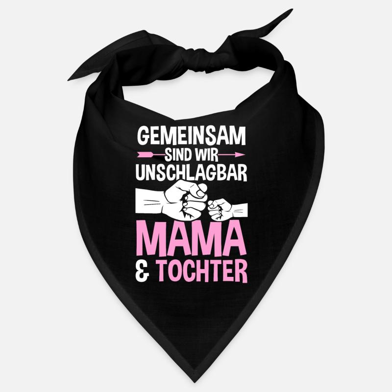 Mutter Muttertag Mama und Tochter Bandana