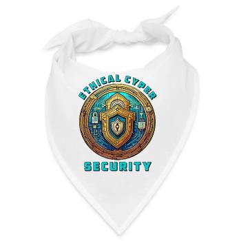 Ethical Cyber Security - Bandana - Weiß - Vorne