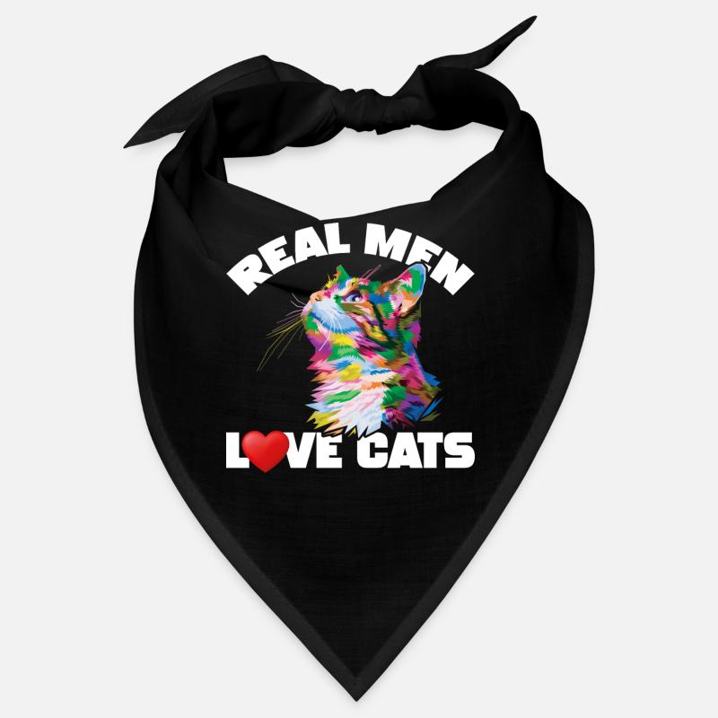 Les vrais hommes aiment les chats Bandana