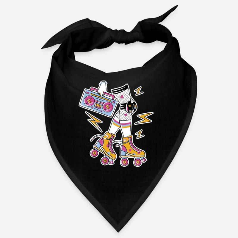Retro Rollers Groove Vibes Bandana