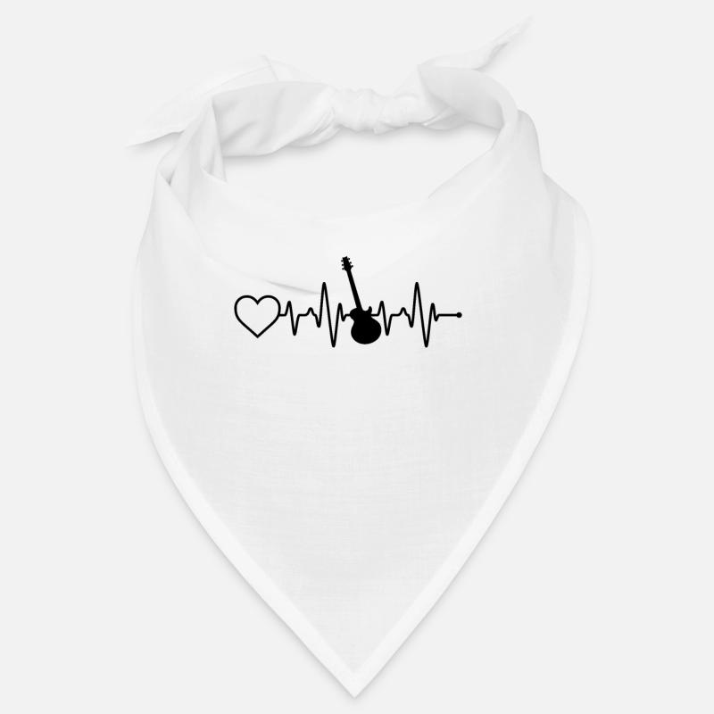 Guitar Heartbeat Bandana