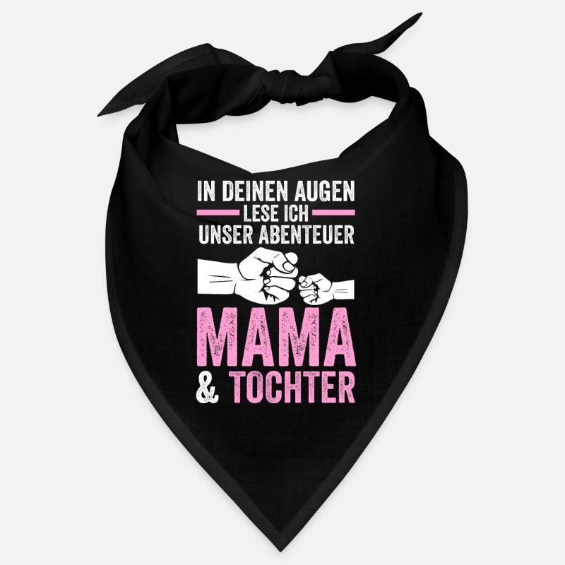 Mutter Muttertag Mama und Tochter Bandana
