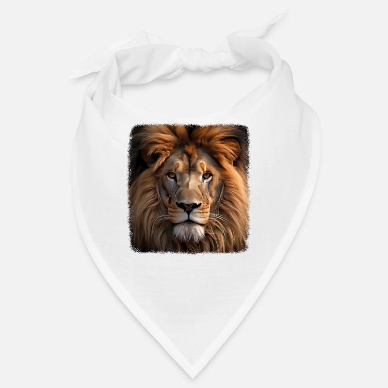 Lions realistic lion Bandana