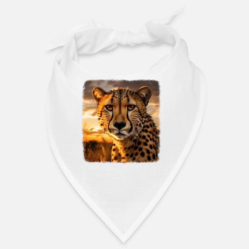 Geparde realistic Gepard Bandana