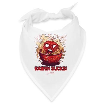 Ramen ist enttäuschend und nervt - Bandana - Weiß - Vorne