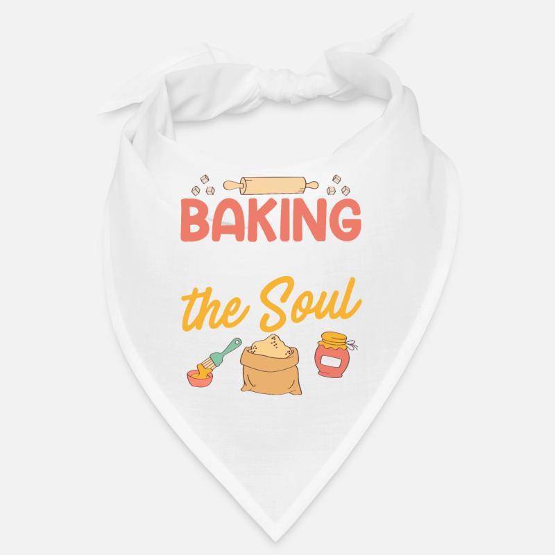 Baking Soothes the Soul Backteig Hobby Bäcker Bandana