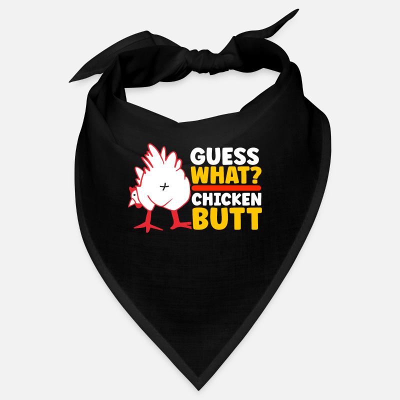Funny Guess What? Chicken Butt! Bandana
