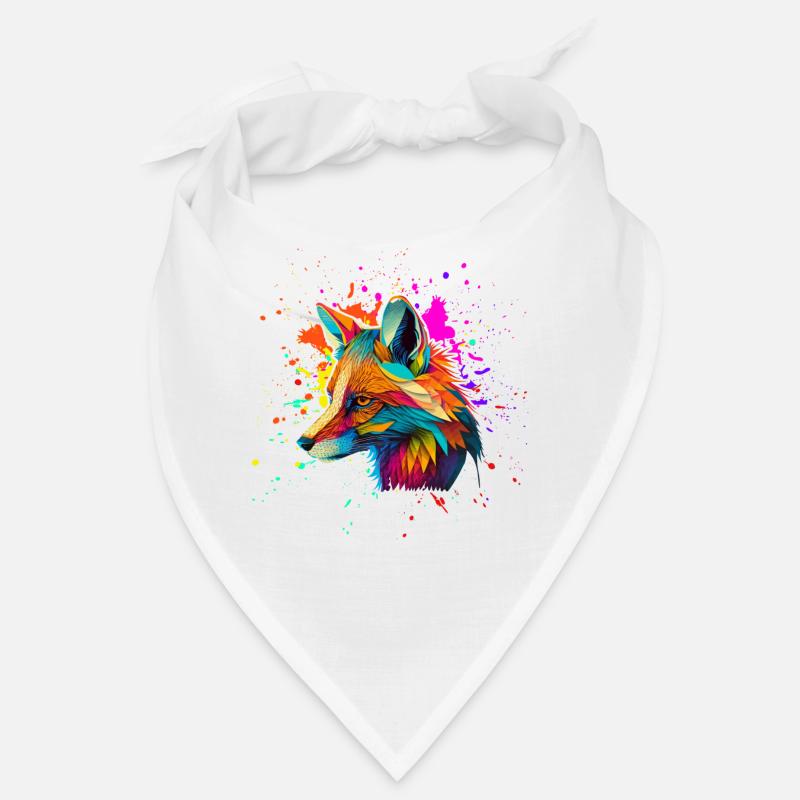 Renard coloré Bandana