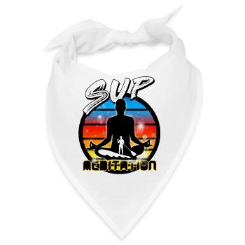 Stand up paddle - Bandana - Weiß - Vorne