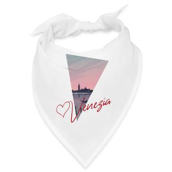Love Venezia - Bandana - Weiß - Vorne