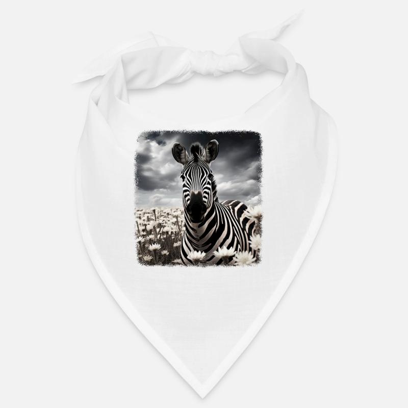 Zebras realistic Zebra Bandana