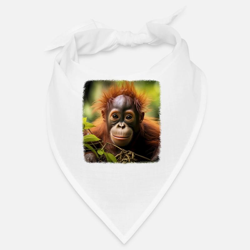Orangutans realistic Orangutan Bandana