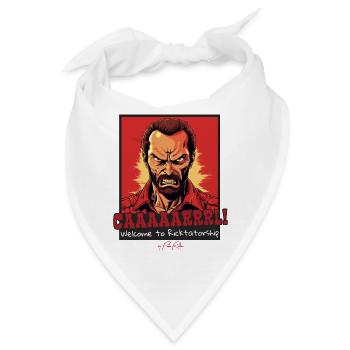 Karl und Rick: Tot und wandelnd als Zombies - Bandana - Weiß - Vorne