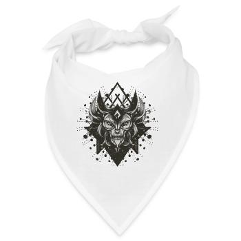 UNGEHEUER - Bandana - Weiß - Vorne