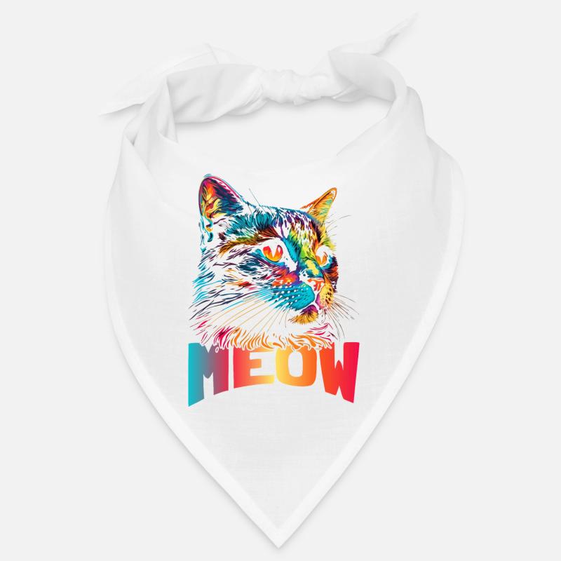 Meow katze Bandana