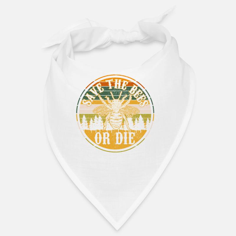 Beekeeper Gift Bees Vintage Bandana