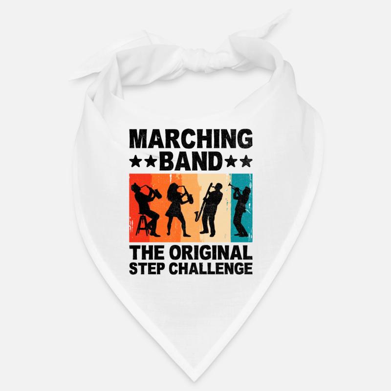 Marching Band Sayings Funny Marching Instruments Bandana