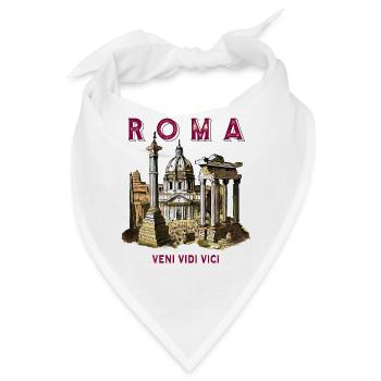 ROMA VENI VIDI VICI - Bandana - Weiß - Vorne