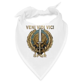 ROMA VENI VIDI VICI - Bandana - Weiß - Vorne