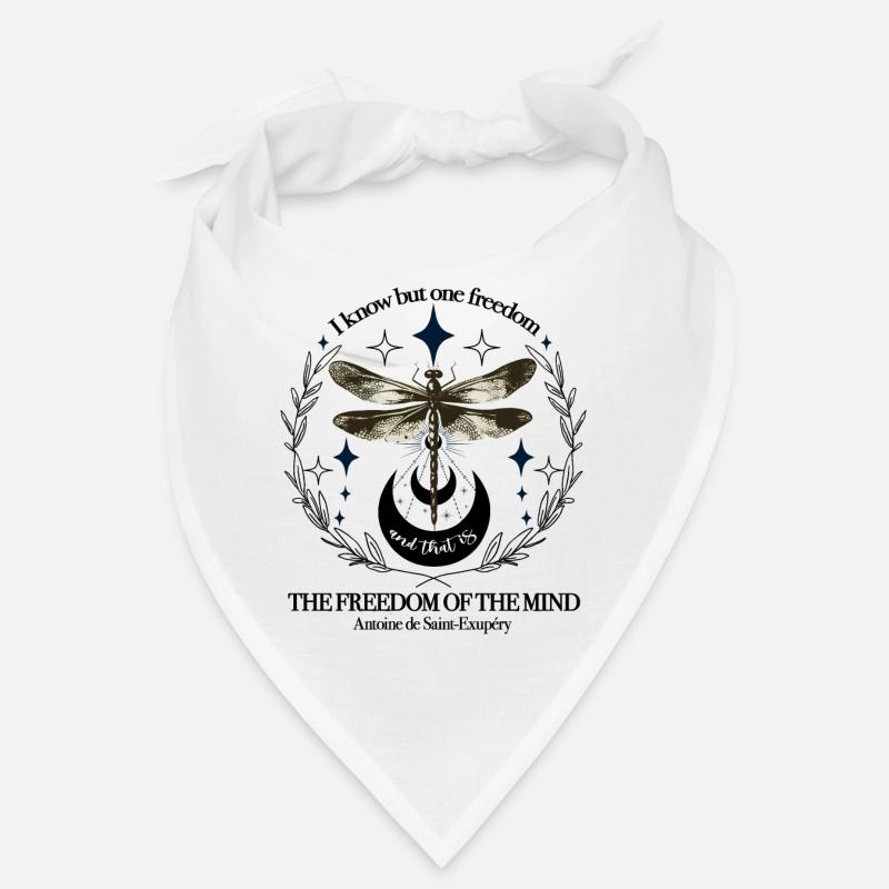 Conception de citation de liberté Bandana