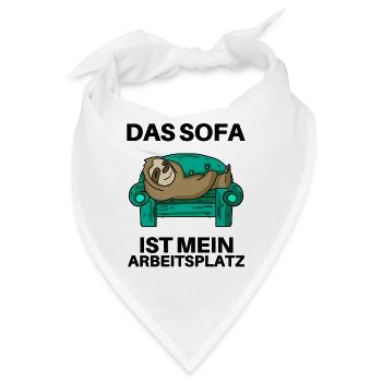 Home Office - Bandana - Weiß - Vorne