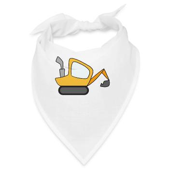 Bagger - Bandana - Weiß - Vorne