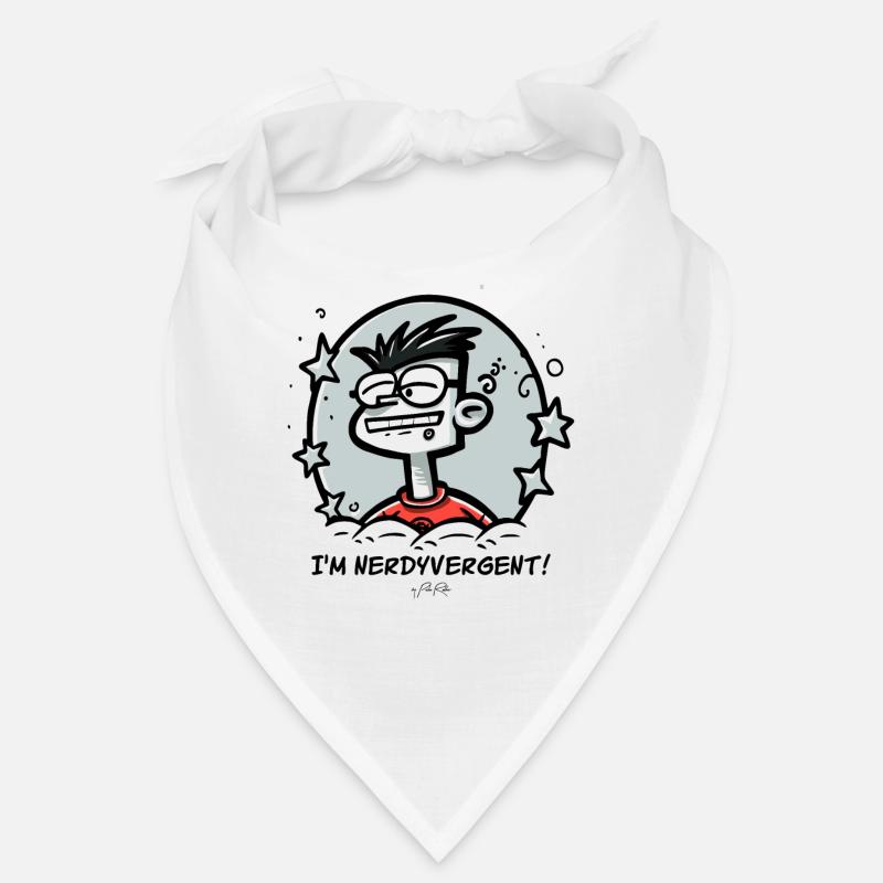 Ich bin nerdig, nerdigvergent und so ein Nerd Bandana