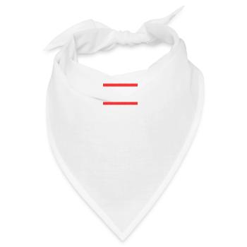 Bayer Bayerin Bayern - Bandana - Weiß - Vorne