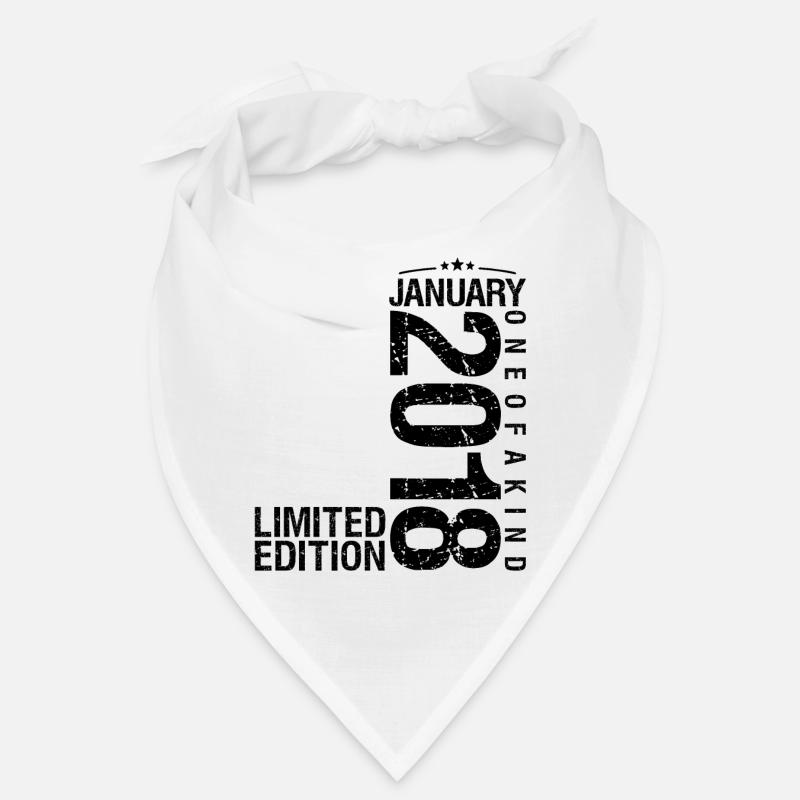 Anniversaire Janvier 2018 Janvier né en January Bandana