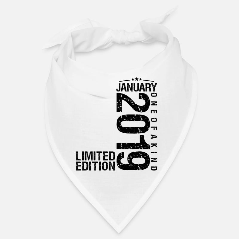 Anniversaire Janvier 2019 Janvier né en January Bandana