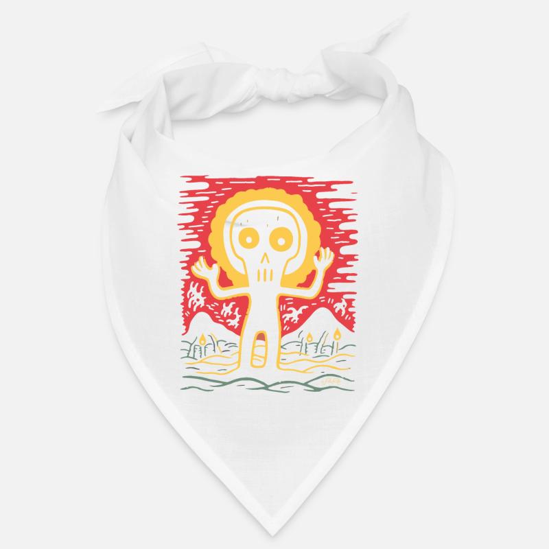 Dessins animés Créatures effrayantes à la campagne Bandana