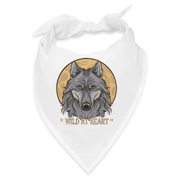 WERWÖLFE - Bandana - Weiß - Vorne